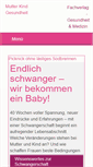 Mobile Screenshot of mutter-kind-gesundheit.de